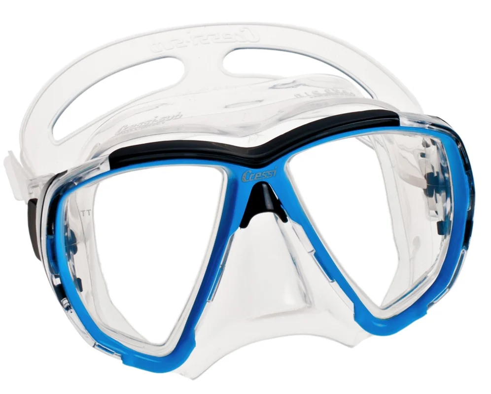 Sonderangebot Maske Cressi Big Eyes Klar/Azurblau