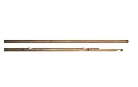 Gewindepfeil aus Edelstahl Sigalsub mit shark fins Ø 7.5 mm - Länge 125 cm Ausverkauf