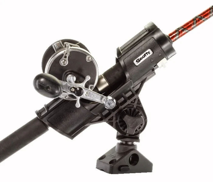 Neue Ware Rutenhalter Scotty drehbar Orca