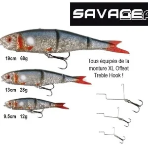 Weiche 4Play-Köder 9,5 cm Savagear Billig