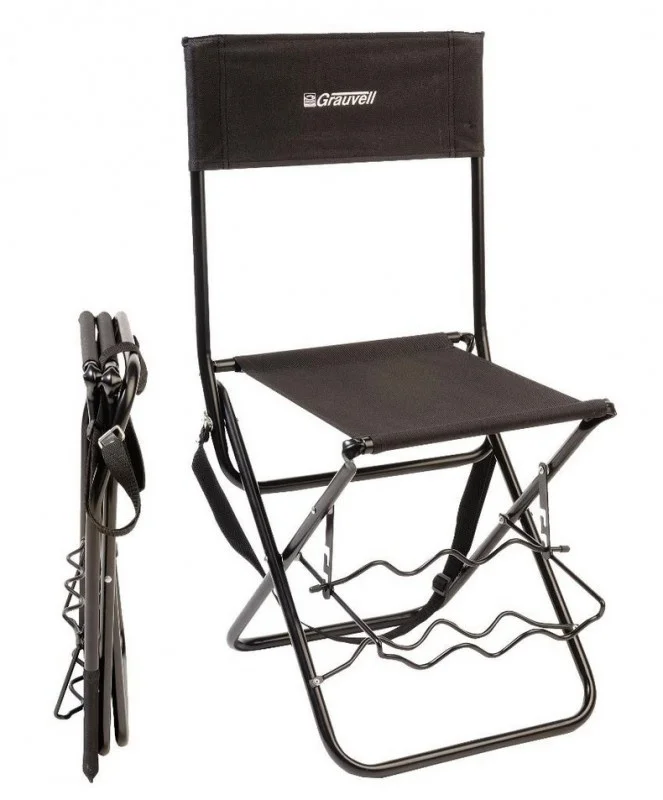 Klappstuhl mit Angelrutenstütze Grauvell Saisonangebot