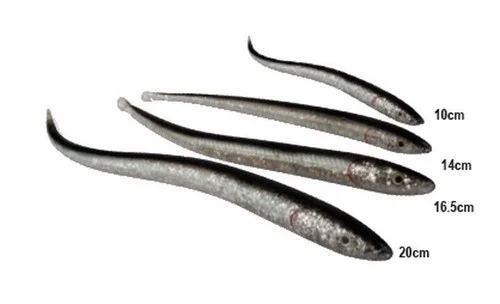 Highlight Sandeel Slug‘s 20 cm Savagear Köder