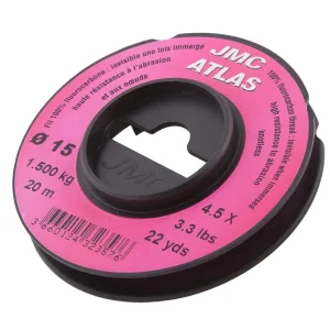 Aktuell JMC Atlas 100% Fluorkohlenstoff Draht 20 M - 15/100