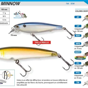 Kunstköder 3 D Minnow Yo-Zuri 70 mm Garantierte Lieferung