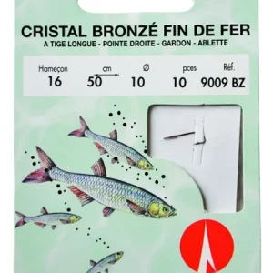 10 Haken montiert Water Queen Kristall bronziert Feineisen 9009 BZ 50 cm Neuheit