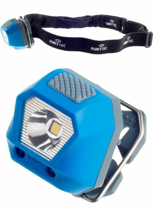 Günstig RUBYTEC OWL Mini - Stirnlampe / Clip Lampe